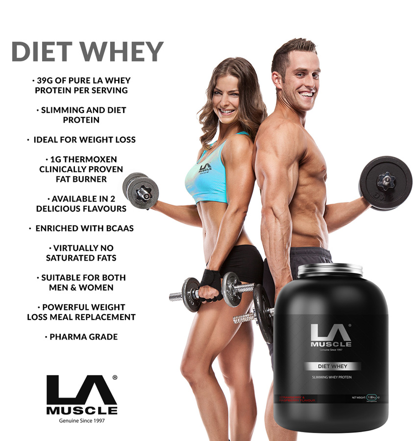 diet with whey protein to gain muscle